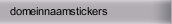 domeinnaamstickers